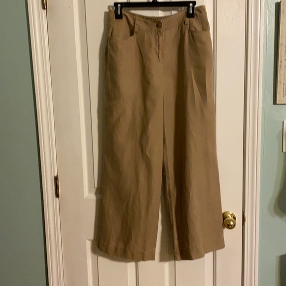 Style & Co. Pants - Style & Co. Wide-Leg Khaki Trousers